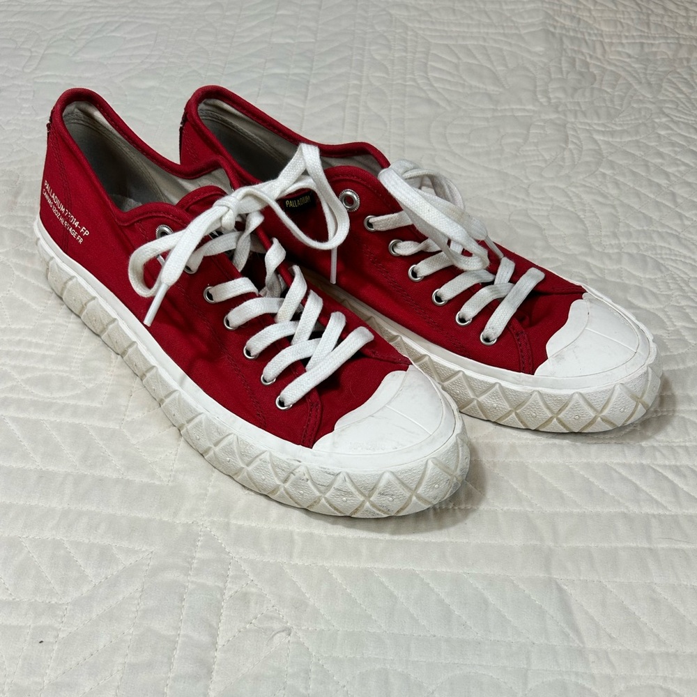 Palladium Palla Ace CVS Textile Low Cut Sneakers Men's Size 10/Women’s Size 11.5 - Picture 2 of 12